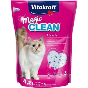 SAC À LITIÈRE VITAKRAFT Litière Magic Clean pour chat - 4 L