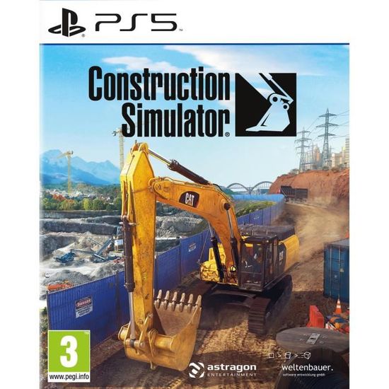 Construction Simulator D1 Jeu PS5 Cdiscount Jeux vidéo