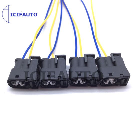 Kit 4 Bobines D'allumage + 4 Connectiques Pour Renault, Dacia, Nissan, Opel - Équivalent 7700107177