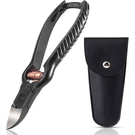 Coupe-ongles Kai Mimuno En Acier Inoxydable - Avec étui En Cuir, Modèle PQ2001, Neuf