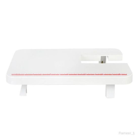 Beufee Table D'Extension Pliable Pour Machine à Coudre Mini – Portable, Éclairage LED Et Fente Pour Manches