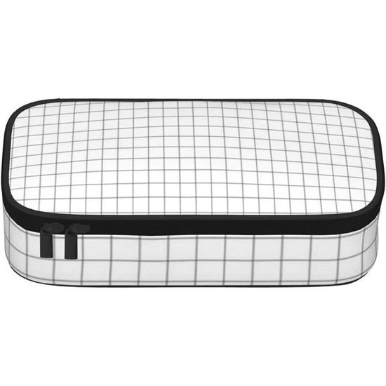 Office Box Trousse Triple Du Spacieuses Sections Intérieures Avec Fermeture à Glissière Individuel, Cas Multi Purpose Pour Fournitures Scolaires