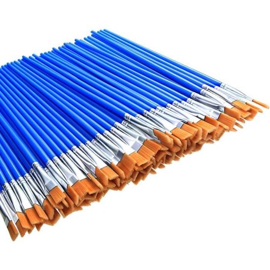 Lot 4 Porte-Pinceaux Extensibles Plastique Transparent – Tube Rétractable 25,5 Cm, Rangement Pinceaux, Stylos, Maquillage
