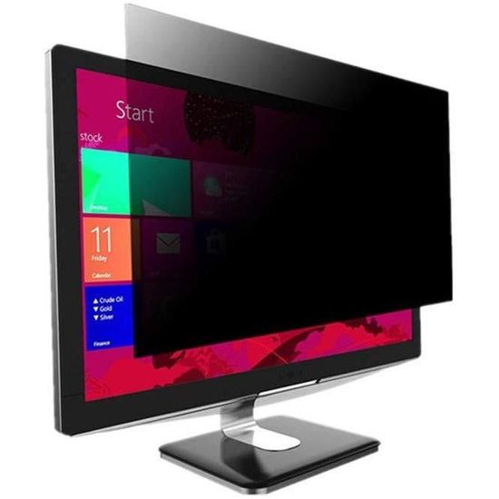 Filtre De Confidentialité 15.6 Pouces Pour PC Portable - Protection Anti-espion Et Lumière Bleue, Installation Facile
