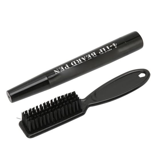 Stylo à Barbe Instantané Pour Hommes - Lot De 4 Crayons Noir - Marque VOID Homme