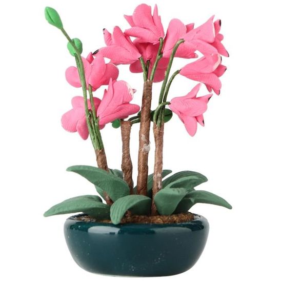 Fleurs et vases, Miniatures, accessoires et miniatures 1/12 pour maison de poupées Fleurs et vases, Miniatures, accessoires et miniatures 1/12 pour maison de poupées