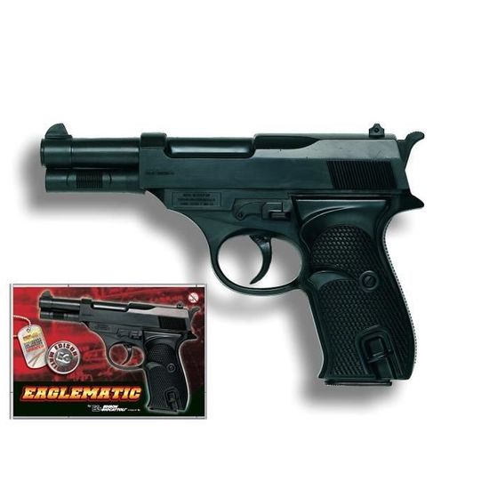 Pistolet à Pétard Eaglematic - Jeu Revolver Tir - 050 - Cdiscount Jeux -  Jouets