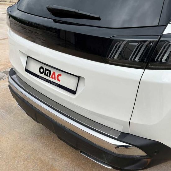 Protection Seuil De Pare-Chocs Arrière Compatible Peugeot Expert 2016-2024 L1-L2 En Acier Inox