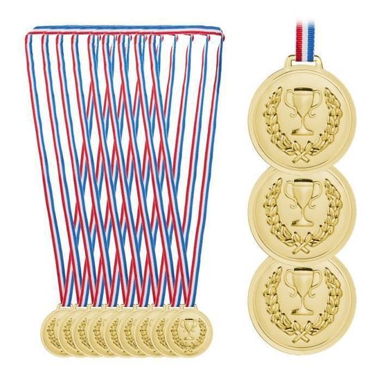 Acheter ICI un lot de 12 médailles d'or en ligne
