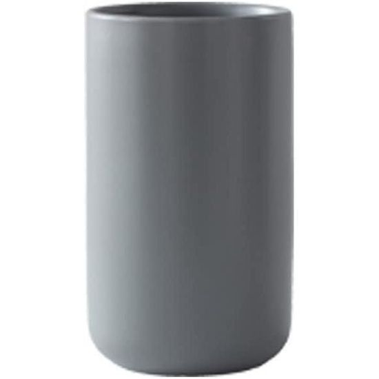 Pot à Ustensiles Cuisine Céramique Blanc Gaufré – Porte-Couverts Multifonction, Vase Déco – Rangement Épuré Pour Spatules, Cuillères