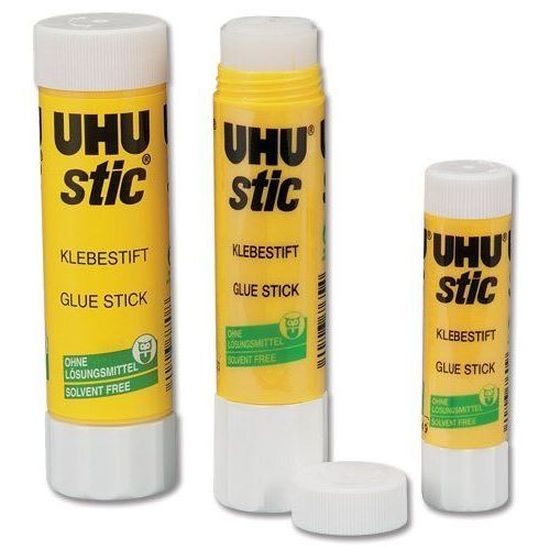 UHU - Stick de colle - 40g - Blanc - Lot de 12 - Achat / Vente