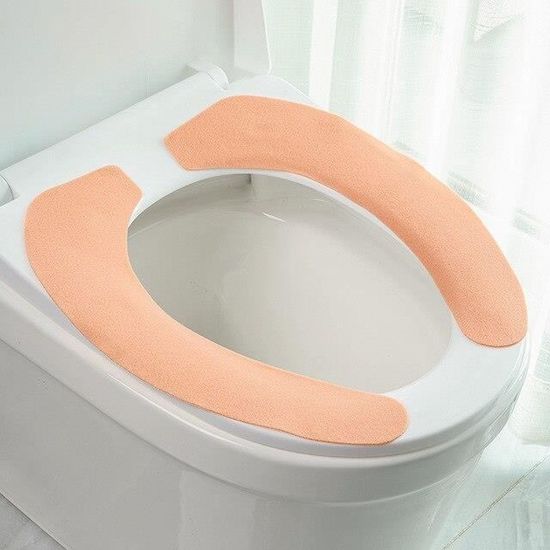 Autocollant Abattant Toilette Animal Mignon Lisant Journal - Décoration Humoristique Salle De Bain - Facile à Poser
