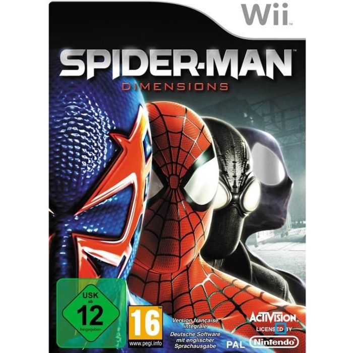 SPIDERMAN DIMENSIONS / Jeu console Wii
