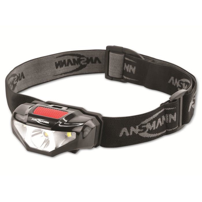 Lampe frontale LED (RVB) Ansmann HD70B à pile(s) noir