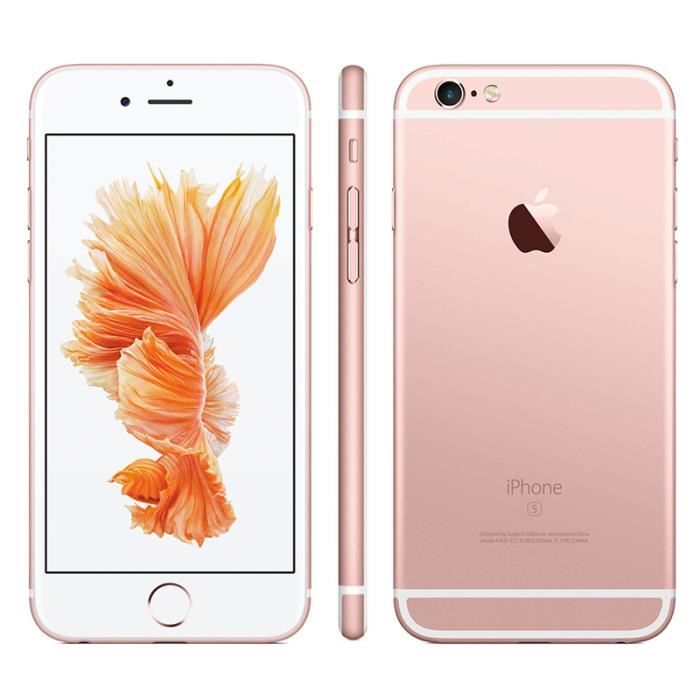 Or rose for Iphone 6S PLUS 128Go