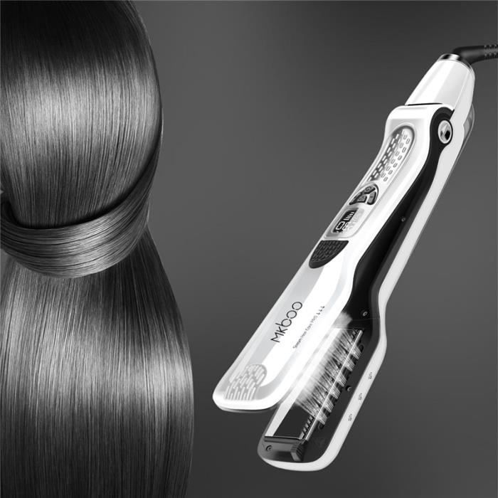 Steampod lisseur cheveux professionnel fer à lisser vapeur plat plaque chauffante flottante Spray vapeur brosse lissante 31