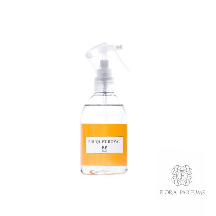 Spray RP - Spray textile et vêtement - DÉSODORISANT - Bouquet Royal – 250 ml - RP