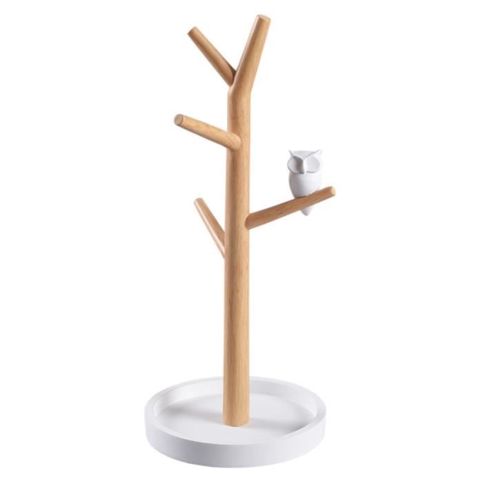1 pc porte-bijoux créatif bureau forme d'arbre organisateur de bijoux support de stockage présentoir pour JEWELERY CARE PRODUCTS