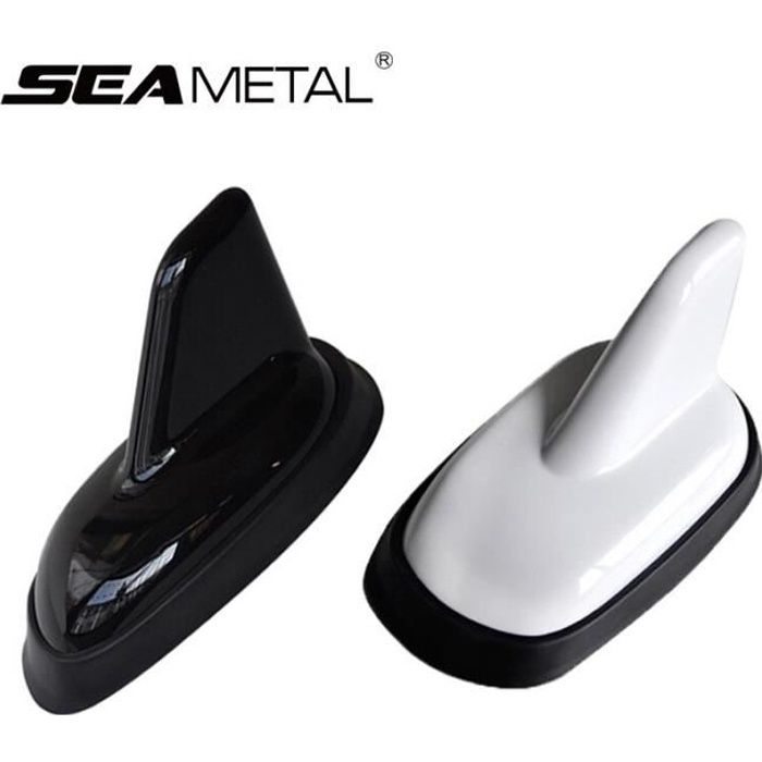 Antenne requin pour toit de voiture, aileron universel pour Golf 5 6 Tiguan Sagitar CC Passat pour A4 A6 A3 A7 Q7 a Black -FY474