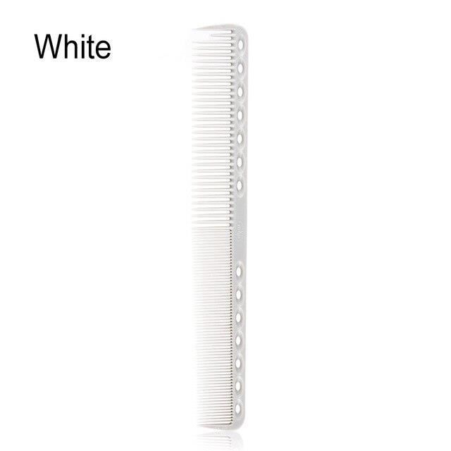 1 pièce peigne de rasoir professionnel Double face pour cheveux, poignée noire, peigne amincissant pour couper les cheve*CD2525