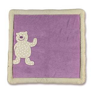 Baby Boum Tapis de sol 100 x 100 cm Youmi pruna…