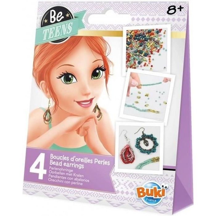 BUKI FRANCE Boucles d'oreilles perles