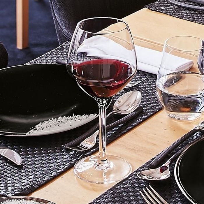 6 verres à vin 35cl Cabernet Vins Jeunes - Chef&Sommelier - Cristallin design moderne ultra transparent