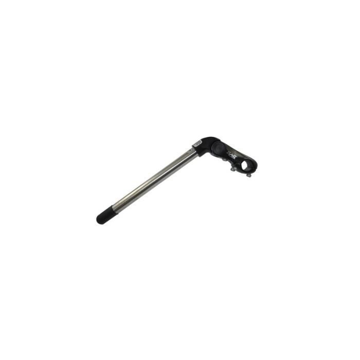 ERGOTEC - Potence Vélo Plongeur Kobra Vario 25.4/22.2 90Mm300Al/In N/Ar