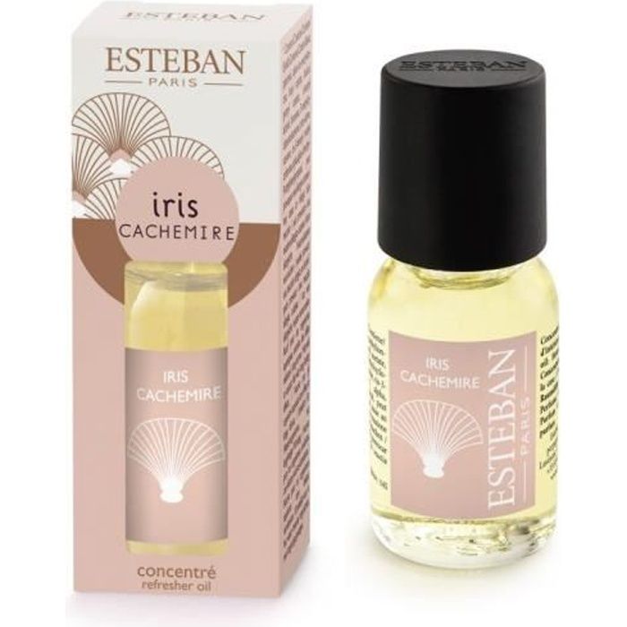 Parfum d'intérieur Concentré de parfum 15 ml iris cachemire - Esteban 1,5 Rose