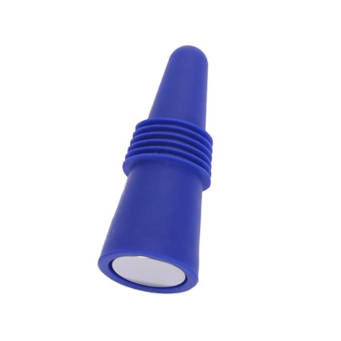 Vin et Des Boissons Bouteille Bouchons avec Grip Top, Vin Bouchon pour Cuisine Bar Parti de Mariage Accessoire Outil Bleu