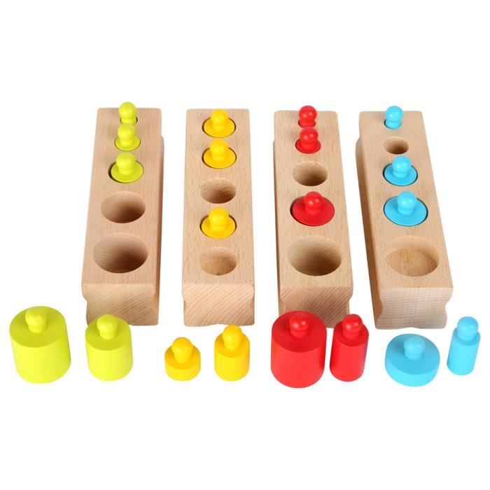 Jeu en bois - Jeu à emboîter multicolore - Legler 10525
