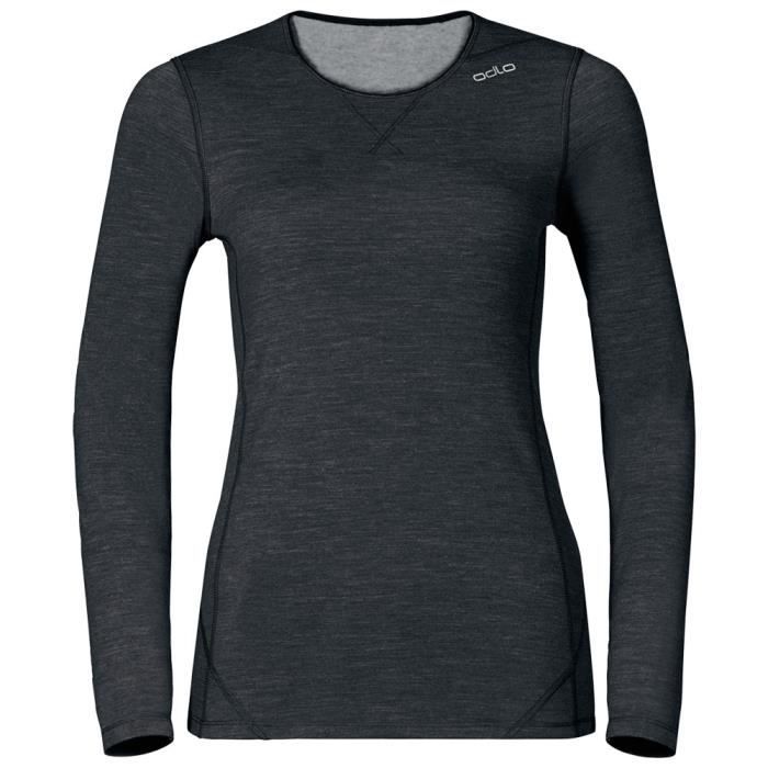 Vêtements femme Sous vêtements techniques t-shirts Odlo Shirt L/s Crew Neck Revolution Tw Warm