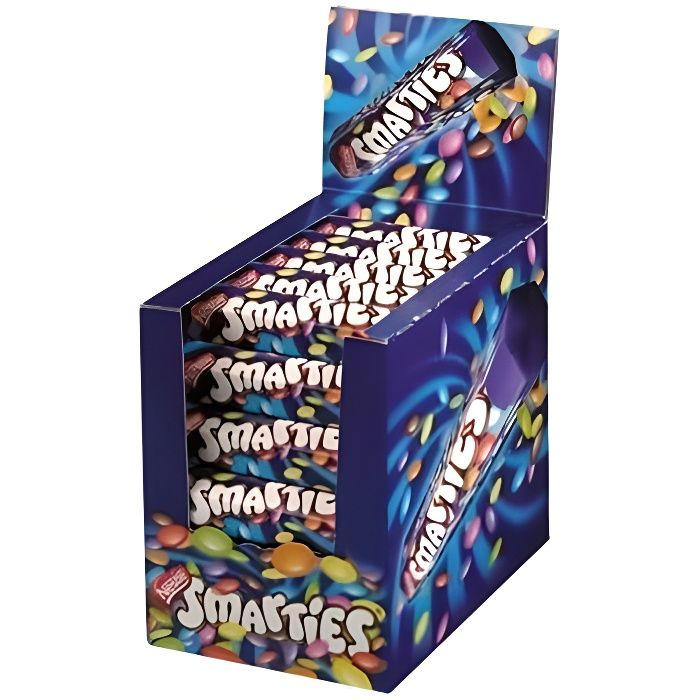 SMARTIES Pack sachets de bonbons au chocolat au lait - 36x 38 g