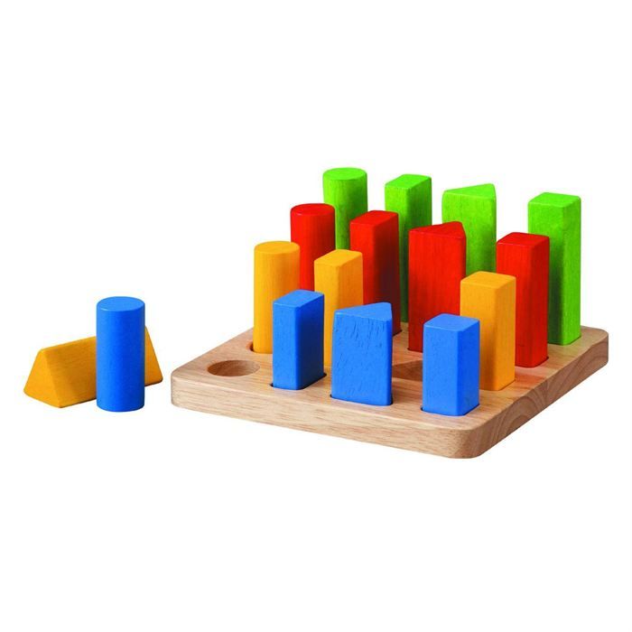 Plan toys - 5125 - Jeu formes, couleurs et tailles