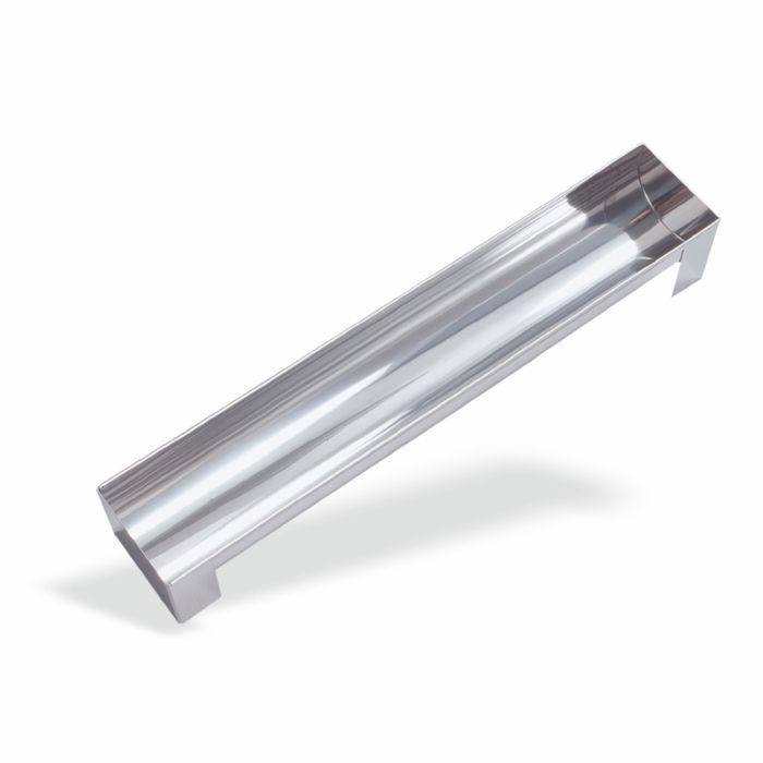 Gouttière à Bûche Ronde Inox L 25 à 50 cm - Pujadas - Inox L 25 cm - P789.025