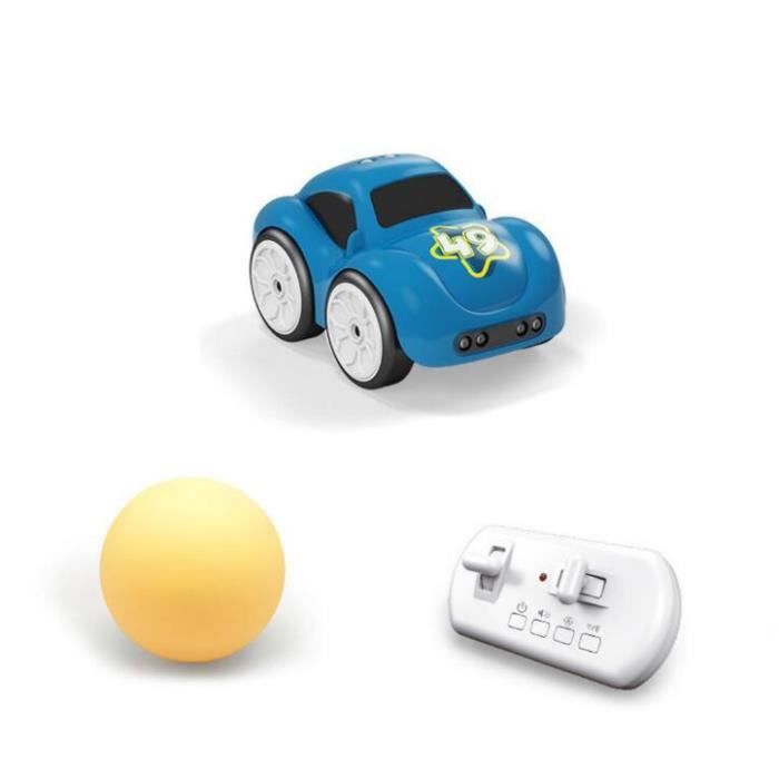 Voiture Telecommandé Intelligente 5 Modes RC Mini Jouet Cartoon Voiture Radiocommandee avec Musique Batterie Rechargeable Cadeau