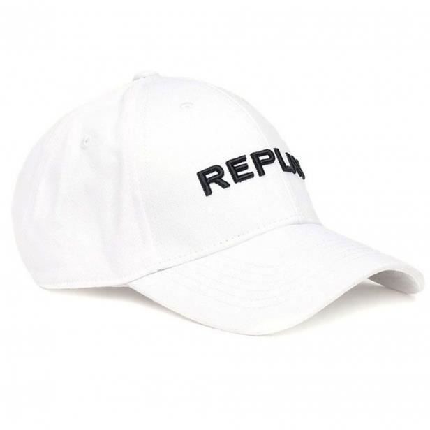 Casquette Replay blanche AX4161.000.A0113.001 BL Blanc