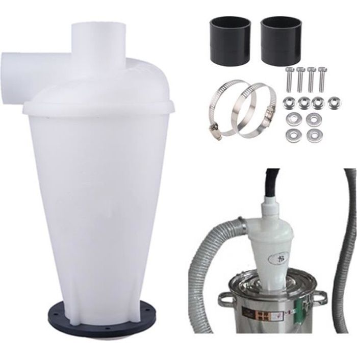 Séparateur Cyclonique Filtre Aspirateur Dépoussiéreur Cyclone Collecteur de Poussière Vacuum Nettoyage Poussière Extracteur VINTEKY®