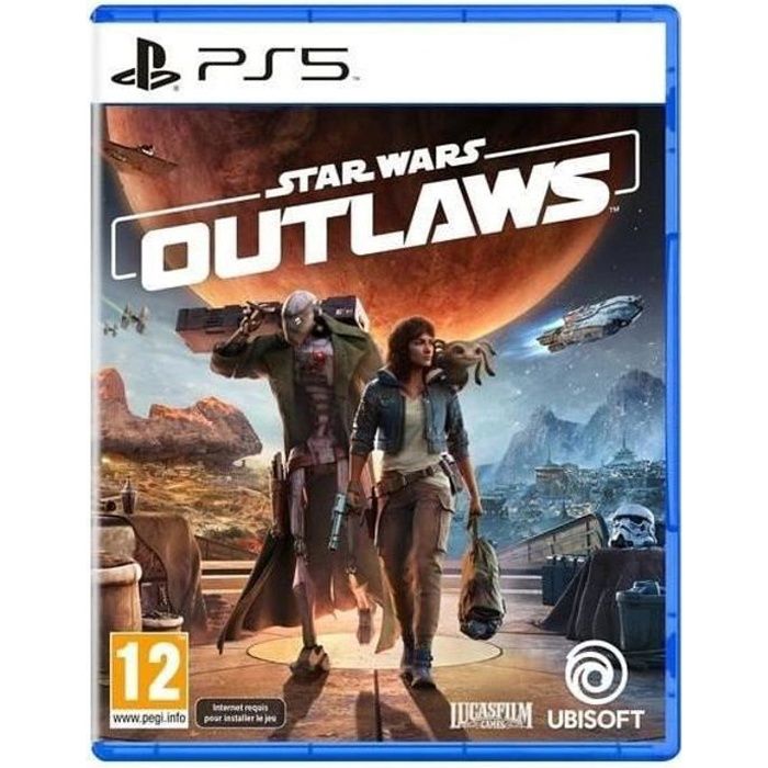 Jeu PS5 - Star Wars : Outlaws - Edition Standard - Aventure - Blu-Ray - Non en ligne