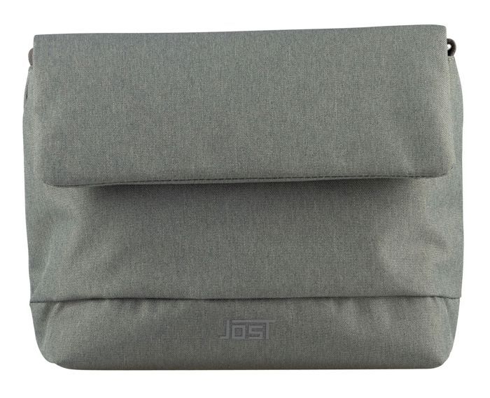 Sac Bandoulière Crossbody JOST Bergen - Taupe, 100% Polyester, Ajustable, Neuf Avec Étiquettes