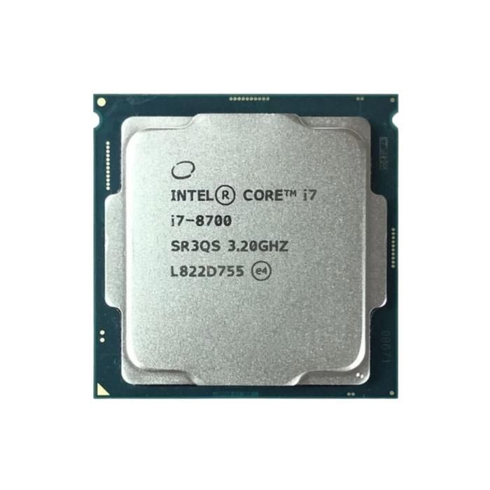 Core i7-8700 CPU Socket LGA 1151 6 cœurs 12 threads 3.2 GHz 12 Mo cache L3 65W