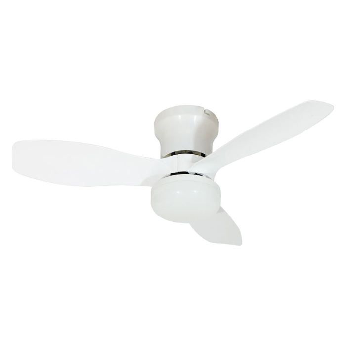 Mini ventilateur de plafond LED à intensité variable avec télécommande – Moteur CC silencieux - F Bright