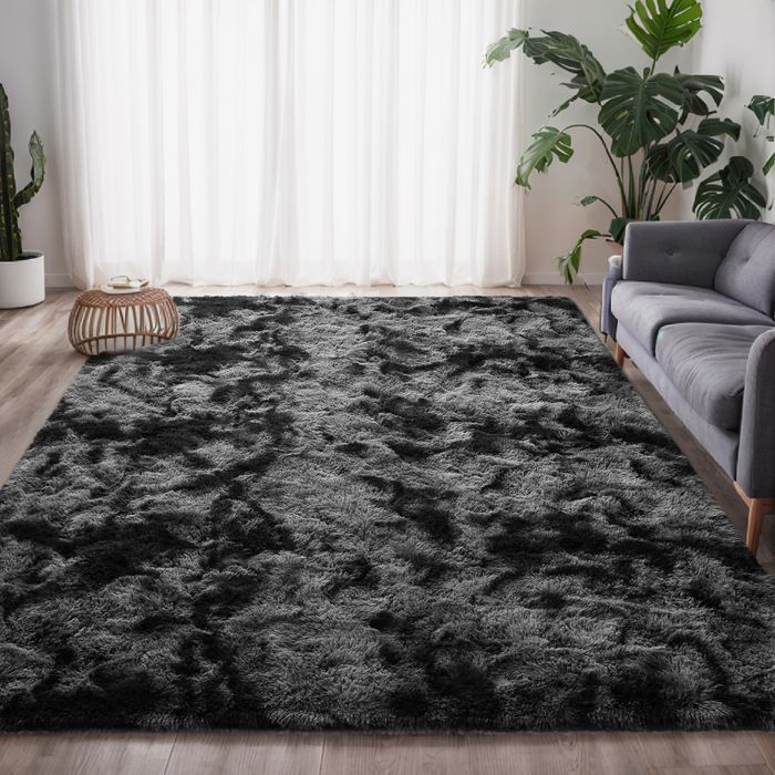 Tapis Fausse Fourrure Wölkchen - Imitation Peau Mouton - 80x120 Cm - Gris