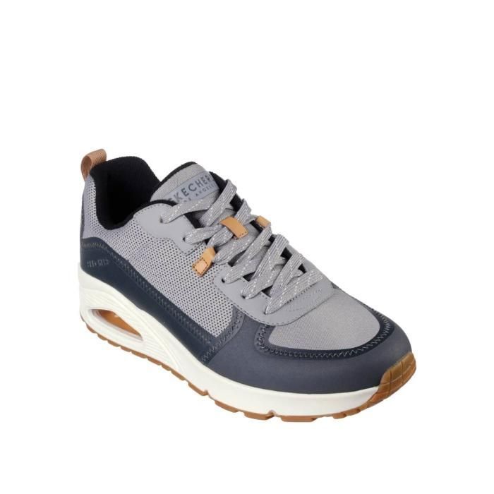 Skechers SKECHERS UNO GRIS CONFORT ÉLÉGANT