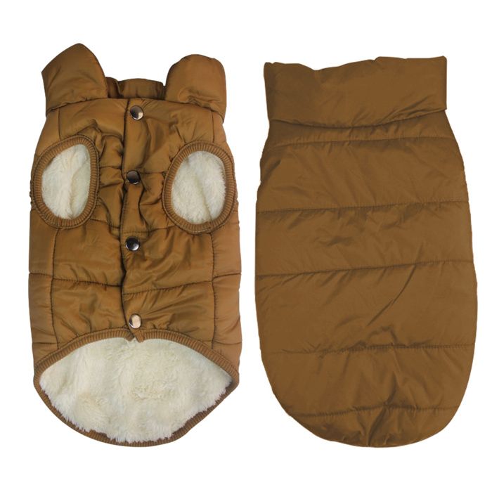 Meilleurs prix pour Veste hiver coupe-vent chien gilet chaud polaire vêtement animal taille S/M/L