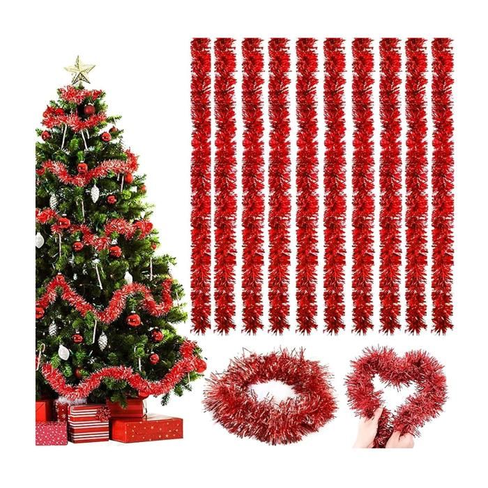 Guirlande De Noel Sapin, 4Pcs Guirlande De Noël, Guirlande Sapin 2M Guirlande De Noel Sapin, 4Pcs Guirlande De Noël, Guirlande Sapin 2M