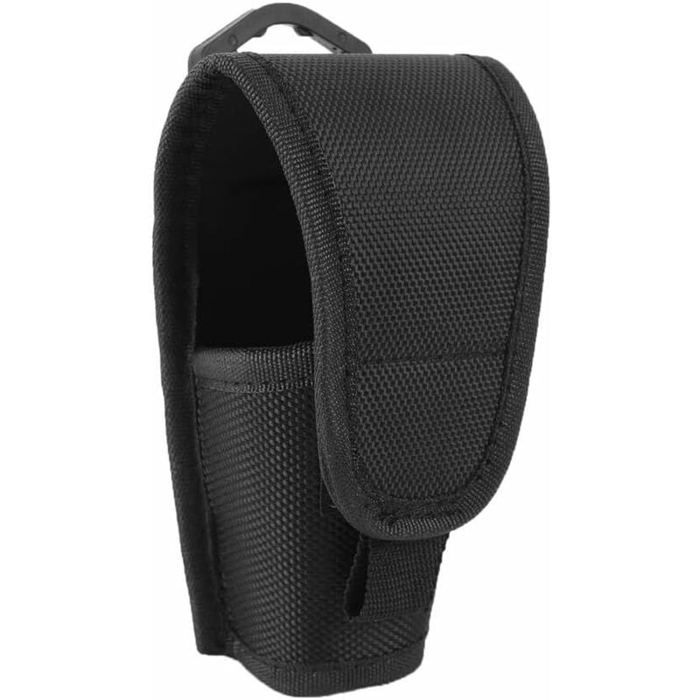 Étui de lampe de poche en nylon - MICH - 12 7 cm - Porte-pochette - Nylon résistant - Réglable avec Velcro - Élastique
