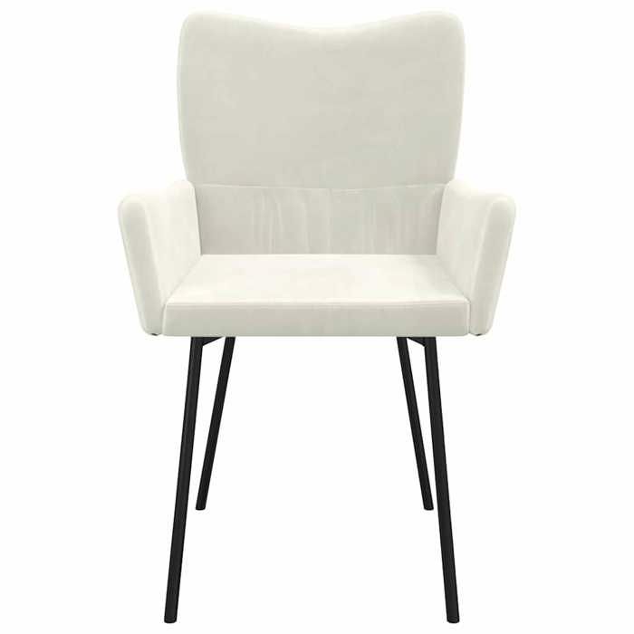 TOP 2026 Chaises à manger (lot de 2) - pour 2 personnes - contemporain - Crème Velours - 55x57x81.5 cm ccc448