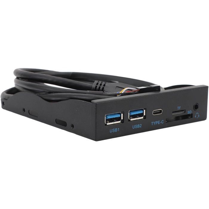 Lecteur de cartes mémoire interne - ZJCHAO - 5.25 pouces - USB 3.0 - 6 Lecteur de cartes mémoire interne - ZJCHAO - 5.25 pouces - USB 3.0 - 6