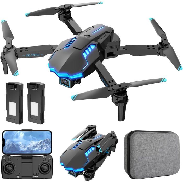 NEHEME NH525 Drone pour Enfant avec Caméra 1080P HD, Pliable Drone FPV WiFi Télécommandé, Mini